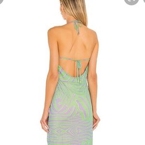 Afrm zebra print dress!